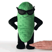 Load image into Gallery viewer, Big Dill Pickle Plush With Sound and Motion, 13"