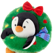 Load image into Gallery viewer, Playful Penguins All Decked Out Musical Plush Penguin With Light and Motion
