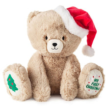 Load image into Gallery viewer, My First Christmas Teddy Bear Plush, 10"