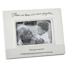 Load image into Gallery viewer, Never Forgotten Memorial Picture Frame, 4x6