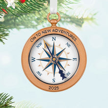 Load image into Gallery viewer, New Adventures 2025 Metal Ornament