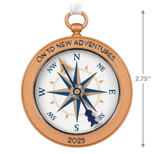Load image into Gallery viewer, New Adventures 2025 Metal Ornament