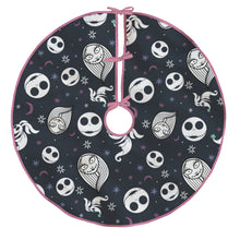 Load image into Gallery viewer, Disney Tim Burton's The Nightmare Before Christmas Fabric Hallmark Tree Skirt, 48"