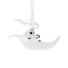 Load image into Gallery viewer, Disney Tim Burton's The Nightmare Before Christmas Zero With Candy Cane Hallmark Ornament