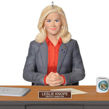 Load image into Gallery viewer, Parks and Recreation Leslie Knope Ornament With Sound