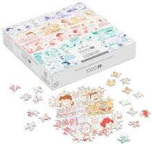 Load image into Gallery viewer, Peanuts® 75th Anniversary Through the Years 1000-Piece Jigsaw Puzzle