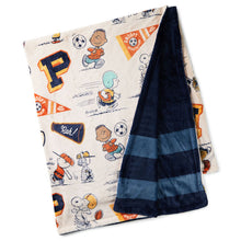Load image into Gallery viewer, Peanuts® Athletic Club Two-Sided Throw Blanket, 50x60