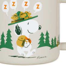 Load image into Gallery viewer, Peanuts® Beagle Scouts Morning Roll Call Mug, 19 oz.