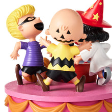 Load image into Gallery viewer, Peanuts® Great Pumpkin 60th Anniversary Apple Bobbing Figurine With Sound, 5.5"