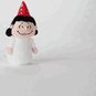 Load image into Gallery viewer, Peanuts® Great Pumpkin 60th Anniversary Trick-or-Treat Lucy Zip-Along Plush Toy, 5.5"