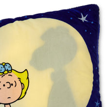Load image into Gallery viewer, Peanuts® Great Pumpkin 60th Anniversary Throw Pillow With Light, 16x16