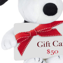 Load image into Gallery viewer, Peanuts® Snoopy Plush Gift Card Holder, 4.2"