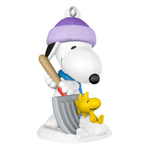 Load image into Gallery viewer, Mini Peanuts® Winter Fun With Snoopy Ornament, 1"