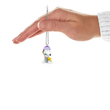 Load image into Gallery viewer, Mini Peanuts® Winter Fun With Snoopy Ornament, 1"