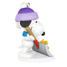Load image into Gallery viewer, Mini Peanuts® Winter Fun With Snoopy Ornament, 1"