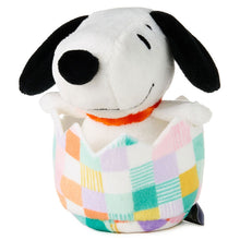 Load image into Gallery viewer, Peanuts® Snoopy in Egg Zip-Along Plush Toy