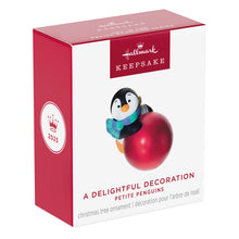 Load image into Gallery viewer, Mini Petite Penguins A Delightful Decoration Ornament, 1"