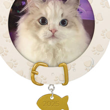 Load image into Gallery viewer, Furry Friend 2025 Photo Frame Ornament