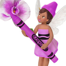 Load image into Gallery viewer, Crayola® Orchid Fairy Ornament