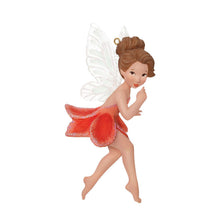 Load image into Gallery viewer, Fairy Messengers Gladiolus Fairy Ornament