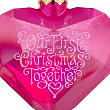 Load image into Gallery viewer, Our First Christmas Together 2026 Glass Ornament - Hallmark Timmins