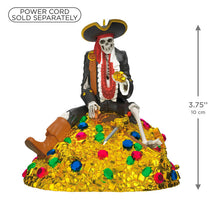 Load image into Gallery viewer, Disney Pirates of the Caribbean Collection Treasure Skeleton Ornament With Light and Sound - Hallmark Timmins