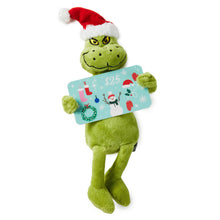 Load image into Gallery viewer, Plush Grinch Gift Card Holder