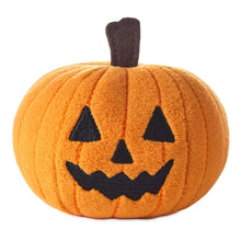 Load image into Gallery viewer, Zip-Along Jack-o'-Lantern Plush Toy
