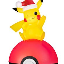 Load image into Gallery viewer, Pokémon Holiday Pikachu Tree Topper With Light, 13.5" - Hallmark Timmins