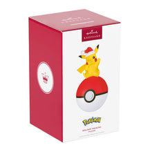 Load image into Gallery viewer, Pokémon Holiday Pikachu Tree Topper With Light, 13.5" - Hallmark Timmins