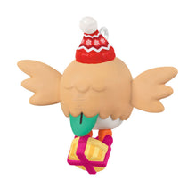 Load image into Gallery viewer, Mini Pokémon Holiday Rowlet Ornament, 1.25"