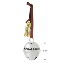 Load image into Gallery viewer, The Polar Express™ Santa's Sleigh Bell 2025 Metal Ornament