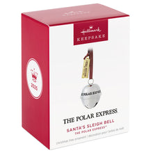 Load image into Gallery viewer, The Polar Express™ Santa's Sleigh Bell 2025 Metal Ornament