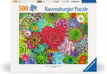 Load image into Gallery viewer, Succulent Love - 500 Puzzle by Ravensburger