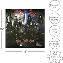 Load image into Gallery viewer, MOTLEY CRUE GIRLS GIRLS GIRLS 500 PIECE JIGSAW PUZZLE
