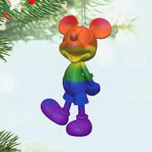 Load image into Gallery viewer, Disney Mickey Mouse Rainbow Mickey Ornament
