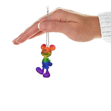 Load image into Gallery viewer, Disney Mickey Mouse Rainbow Mickey Ornament