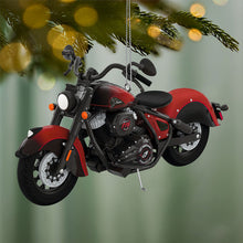 Load image into Gallery viewer, ndian Chief Vintage 125th Anniversary Edition Motorcycle 2026 Metal Ornament - Hallmark Timmins