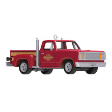 Load image into Gallery viewer, Mini Lil' American Trucks 1978 Dodge Li'l Red Express Truck 2025 Metal Ornament, 0.75"