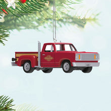 Load image into Gallery viewer, Mini Lil' American Trucks 1978 Dodge Li'l Red Express Truck 2025 Metal Ornament, 0.75"