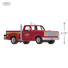 Load image into Gallery viewer, Mini Lil' American Trucks 1978 Dodge Li'l Red Express Truck 2025 Metal Ornament, 0.75"