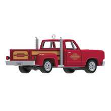 Load image into Gallery viewer, Mini Lil' American Trucks 1978 Dodge Li'l Red Express Truck 2025 Metal Ornament, 0.75"