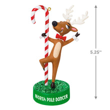 Load image into Gallery viewer, North Pole Dancer Ornament With Sound