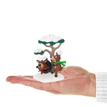 Load image into Gallery viewer, Reindeer Antics Ornament