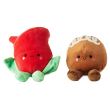 Load image into Gallery viewer, Better Together Rose and Truffle Magnetic Plush Pair, 5.25"