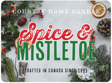 Load image into Gallery viewer, Spice & Mistletoe - Country Home Candle 26oz