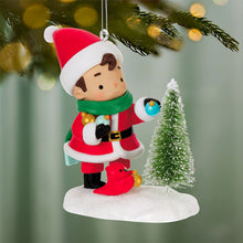 Load image into Gallery viewer, Young Santa Ornament
