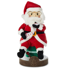 Load image into Gallery viewer, Santa Claus Musical Christmas Tree-Lighting Plush Figurine, 12"