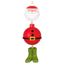 Load image into Gallery viewer, Hooked on Santa Ornament