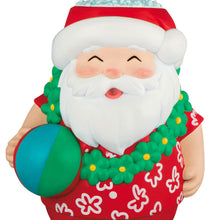 Load image into Gallery viewer, Seasons Tiki-ngs Santa Ornament
